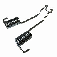 Возвратная пружина дополнительная V-образная с крючком 124x19x3.6 BPW SE-M | ТопДизель