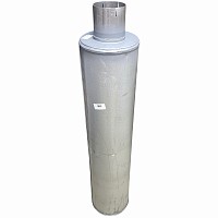 Глушитель основной усиленный 5-5 (13-13 см.) Freightliner/International/Volvo VNL Dinex | ТопДизель