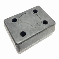 Отбойник прицепа резиновый 125x165x70 Schmitz | ТопДизель