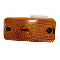 Фонарь габаритный желтый прямоугольный Daf Iveco Renault Volvo Depo | ТопДизель