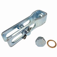 Вилка тормозной камеры длинная с пальцем L=135б, D=14 M16x1.5 Kogel/DAF/Schmitz/SAF PE | ТопДизель