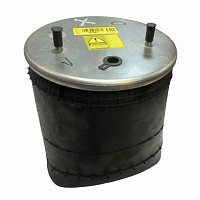 Пневмоподушка без стакана 2 шпильки M12 смещение 25 1 отверстие-штуцер M22 BPW Turctech | ТопДизель