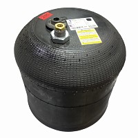 Пневмоподушка со стаканом 1шп. M24 смещ. 40 1отв. M16 смещ.10 поршень пластиковый 2отв. M16 Mercedes Benz Actros Sampa | ТопДизель