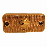 Фонарь габаритный желтый прямоугольный со световозвращателем Iveco Stralis/EuroTEch/EuroStar, Renault Premium Vignal | ТопДизель