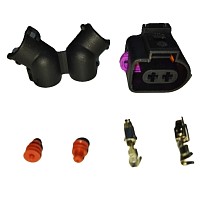 Корпус разъема 2-pin  NW 8,5 Volvo FM2/FH2 02 Stellox | ТопДизель