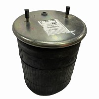 Пневмоподушка без стакана 2 шпильки M12 смещение 25 1 отверстие-штуцер M22 BPW Goodyear | ТопДизель