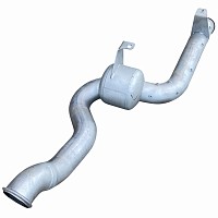 Труба глушителя приёмная задняя с резонатором DAF CF75/85, XF95/105 Dinex | ТопДизель