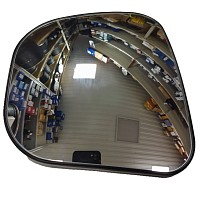 Стекло зеркала малое 184x160 Scania 4 с подогревом TangDe | ТопДизель