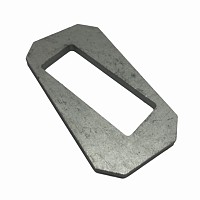 Пластина регулировочная 98x51,5x6 под болт M24 Mansons | ТопДизель