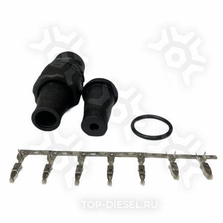 9XX340880001 Разъем 7-pin Easyconn D=28мм Schmitz/Kogel Hella купить рис.2