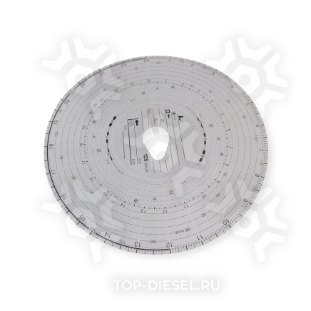 09207301 Шайбы тахографа комплект 100шт 125км/ч 1250EC универсальные Sampa купить рис.2
