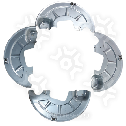 13920 Щитки пылезащитные комплект на ось BPW Eco+ 2 SE-M купить