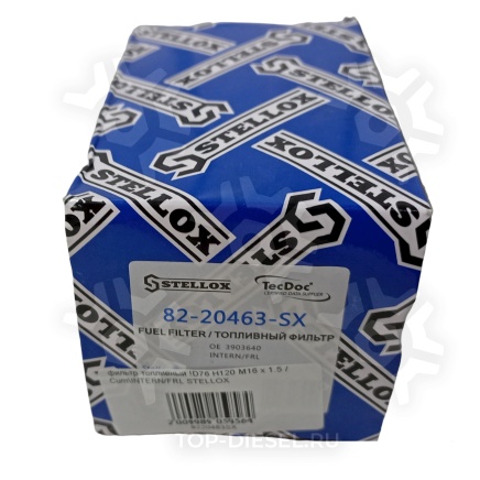 8220463SX Фильтр топливный Cummins/International/Freightliner Stellox купить рис.2