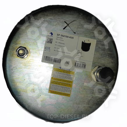 SP554159K05 Пневмоподушка со стаканом M12. одна щпилька M12x20 Fruehauf SMB Sampa купить